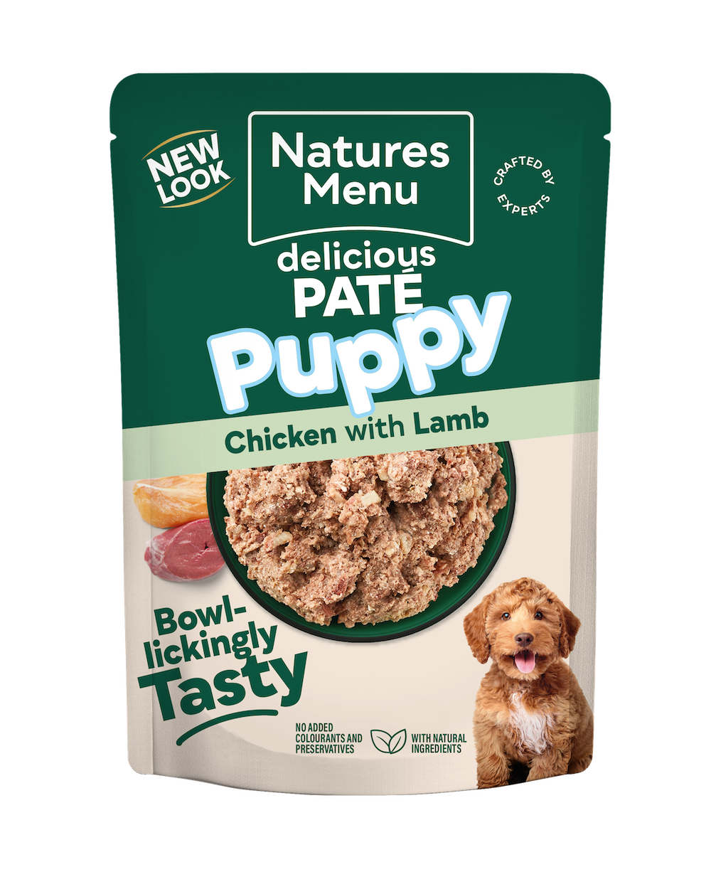 Chicken with Lamb Pouch for Puppies
